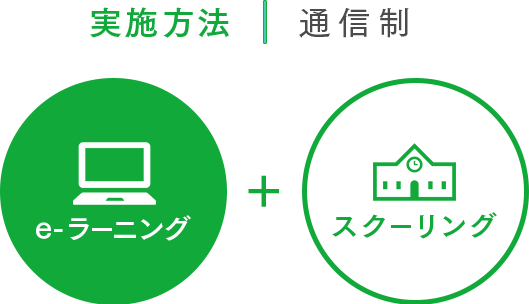 実施方法｜通信制